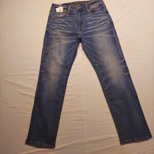 American Eagle Original Straight Jeans Men’s 33x32 Light Wash Next Level Flex